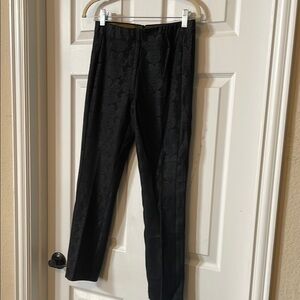 Anthropologie the essential skinny black pant, size 4